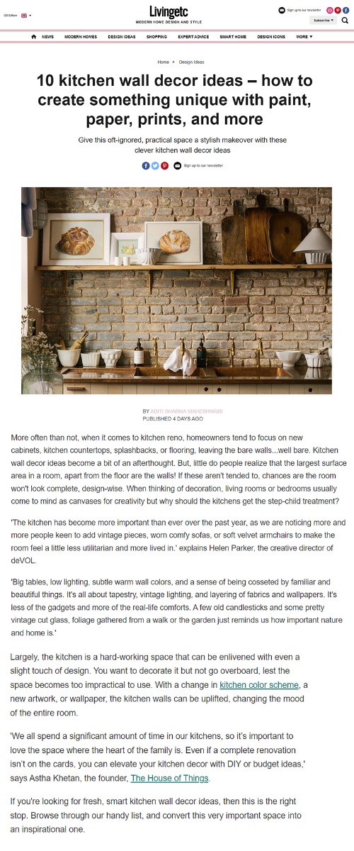 Living Etc Web