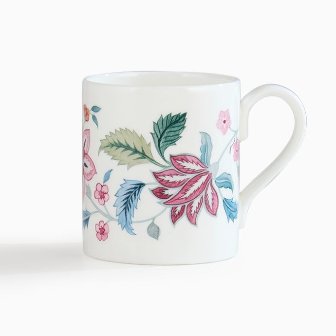 Flora Pearl Coffee Mug (Set of 2)