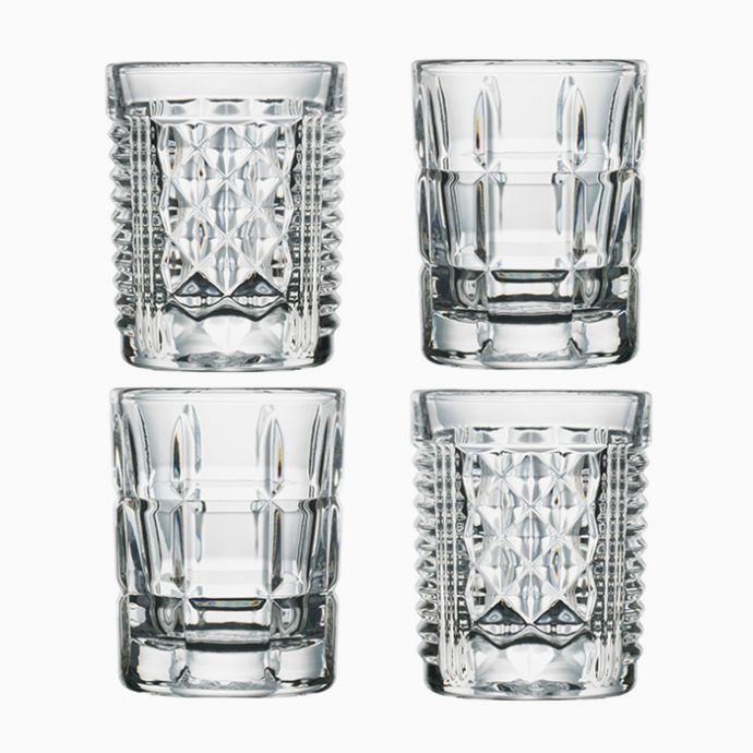 After - Set of 4 Shooters Glasses