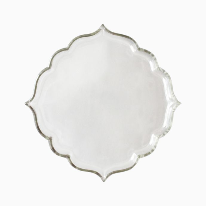 Arabesque Glass Plate