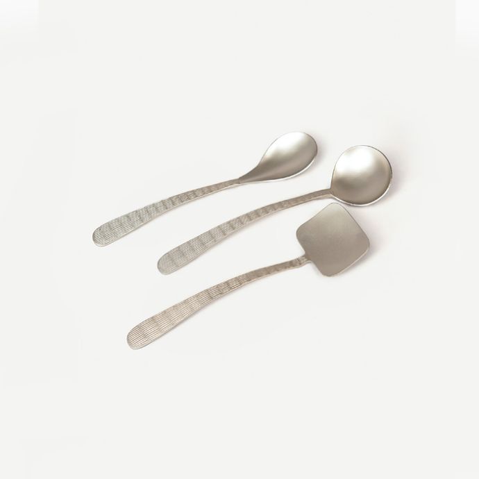 Sayonee -Brass Serving Spoons