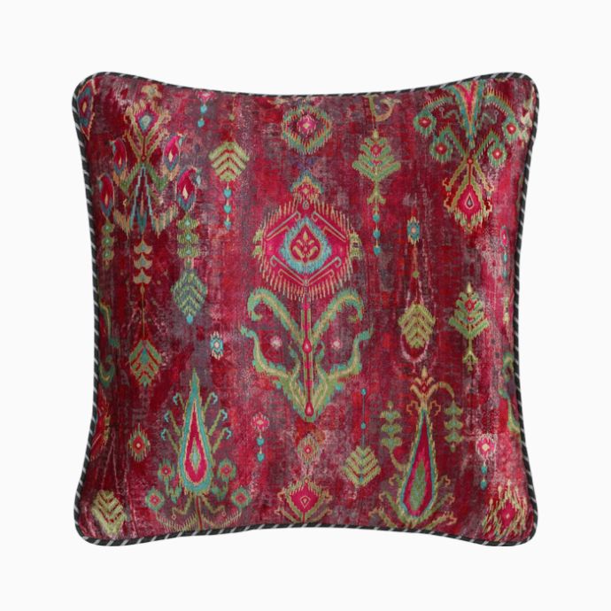 Bukhara Ikat Cushion Cover