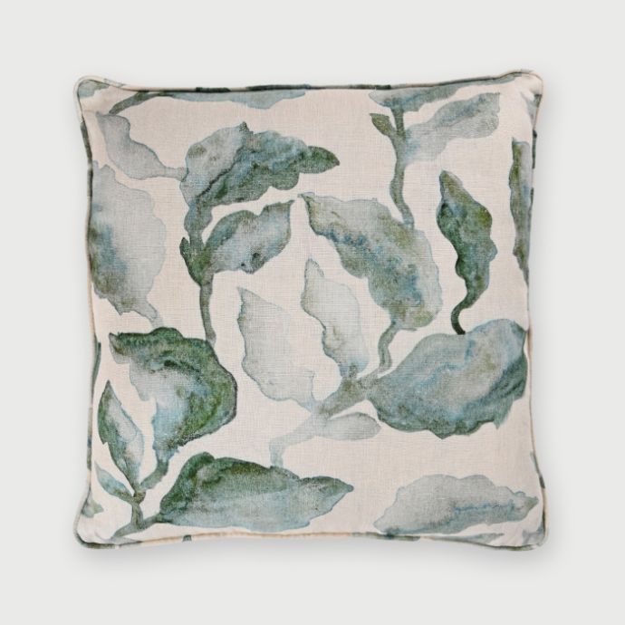 Cascade Teal Cushion Cover