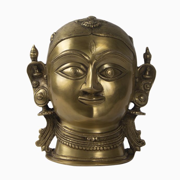 Chaitanya Face Sculpture