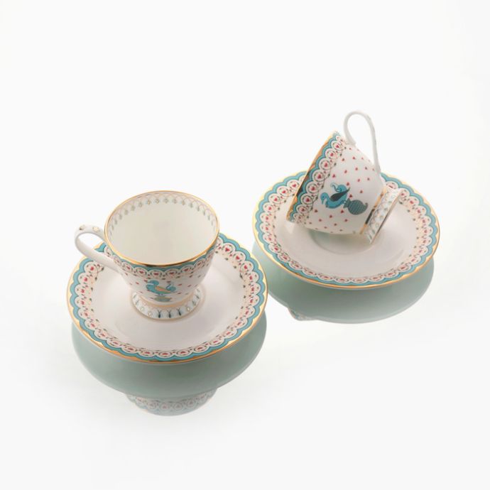 DASARA - Tea Cup Saucer (Set of 2)