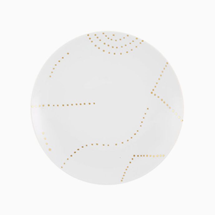 Dessert Plate Gold Dots - Folkifunki ( Set Of 4 )