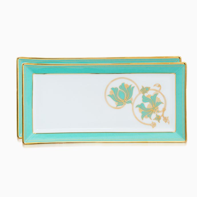 Spring In Udaipur Trays (Set Of 2)