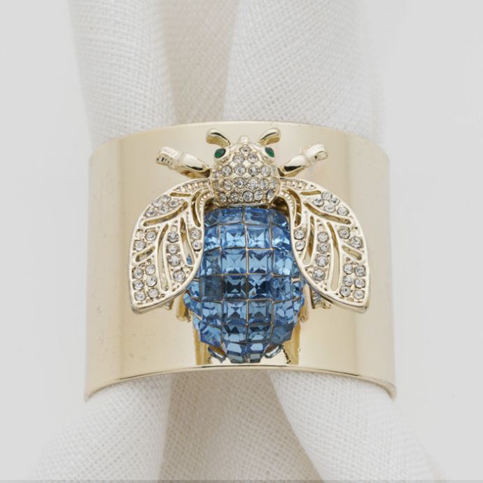 Sparkle Beetle Napkin Ring