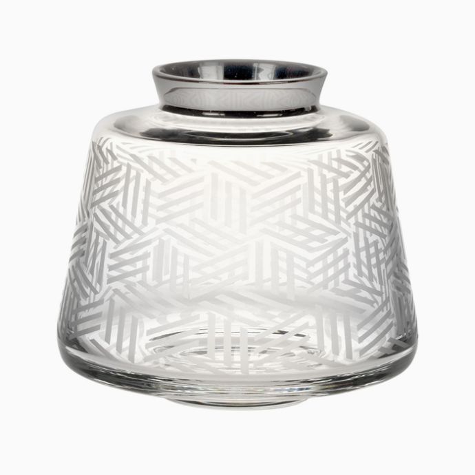 Potto - Small Vase With Platinum