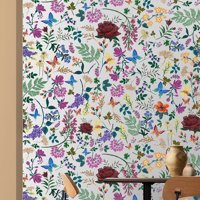 Garden Scribble Wallpaper -  Jaya Charan x THOT