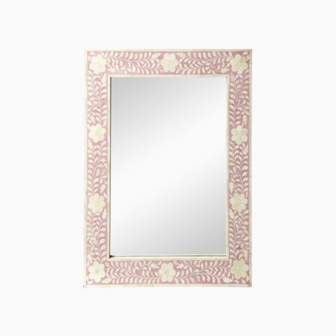 Pink Inlay Mirror