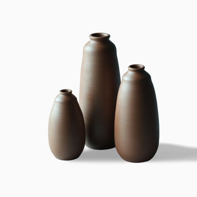 Terracotta Vase Set