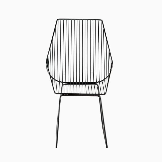 Iron Wireframe Chair 5