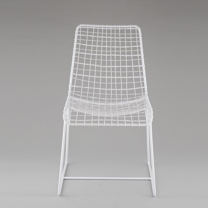 Iron Wireframe Chair 6