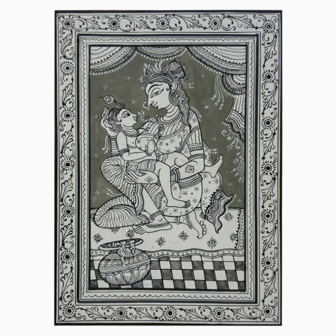 Krishna with Yashoda