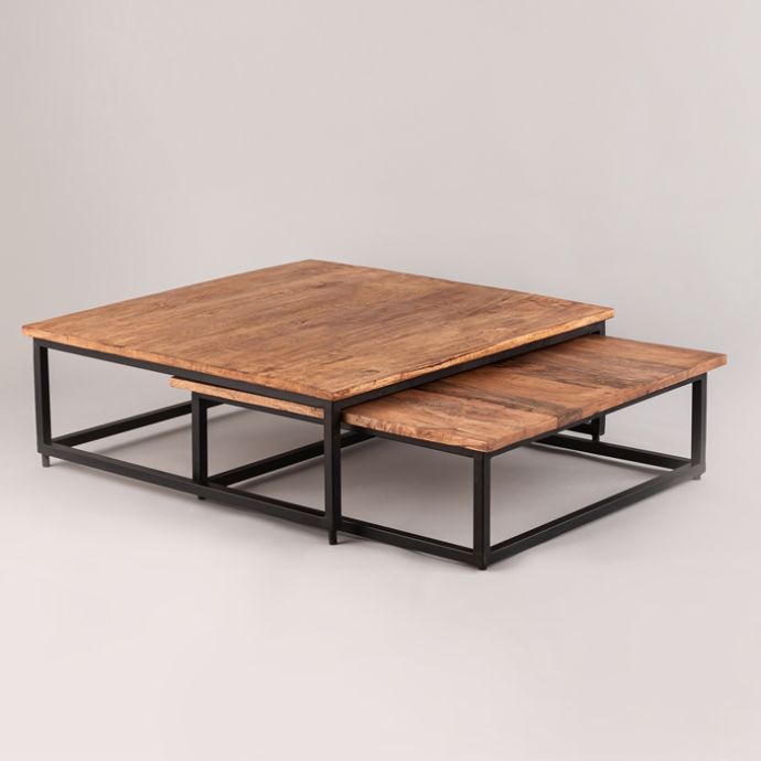 Low Nesting Coffee Tables - Set of 2