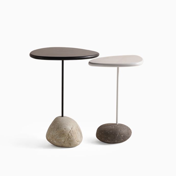 Pebble End Tables - Set Of 2