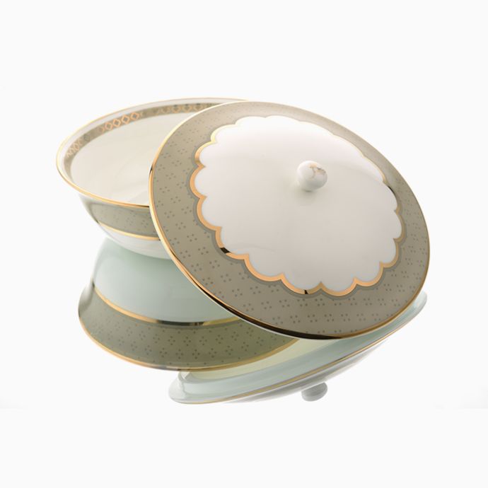 PICHWAI - Serving Bowl with Lid 3 Portion 