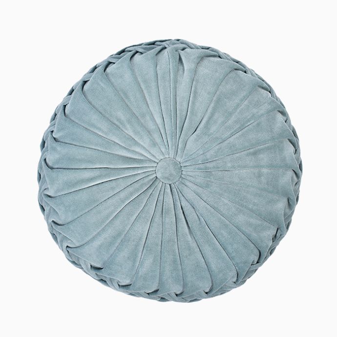 Rusched Round Cushion