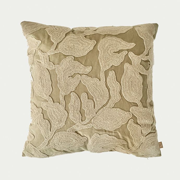 Cascade Embroidered Cushion Cover