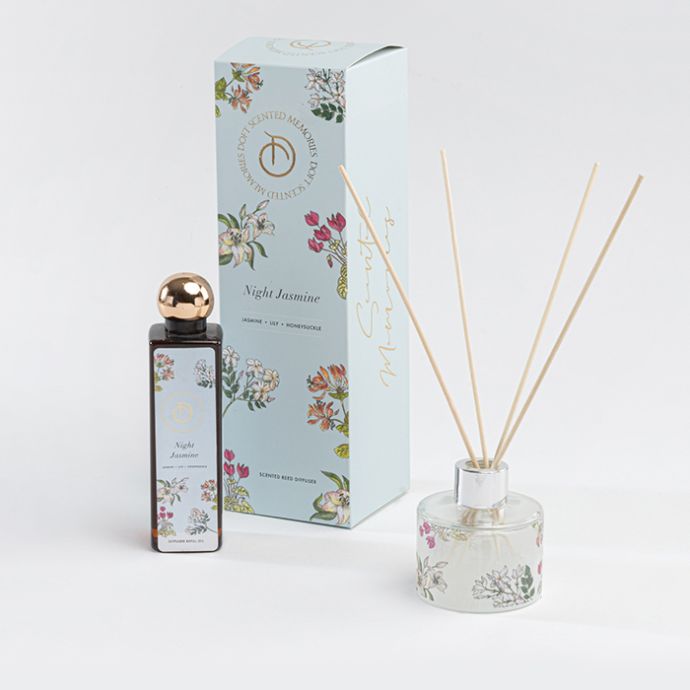 Scented Reed Diffuser Set