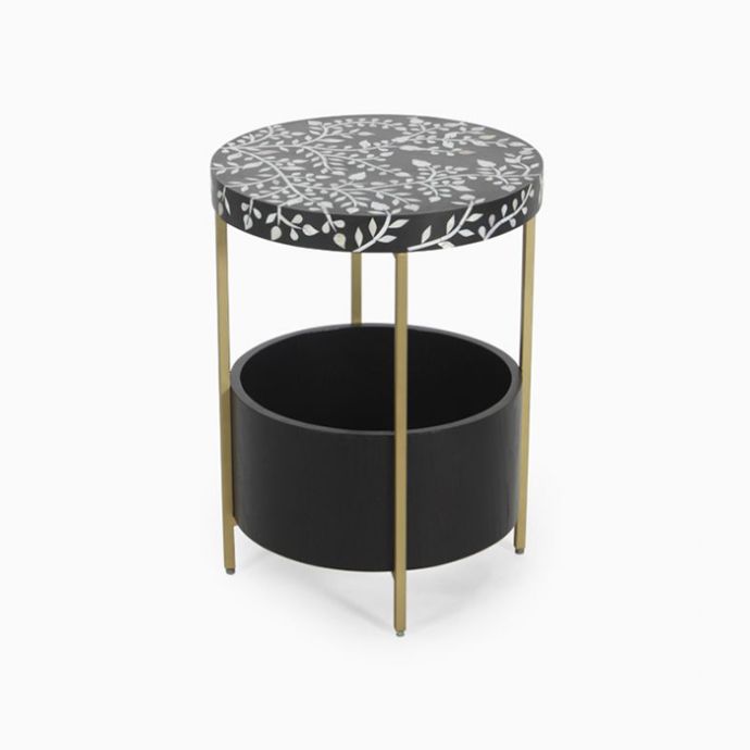 Celina Inlay End Table