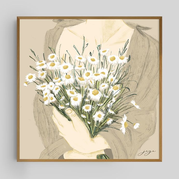 The Girl with the Daisies