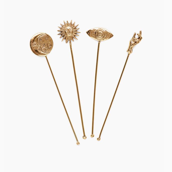 The Four Elements Stirrers - Set of 4
