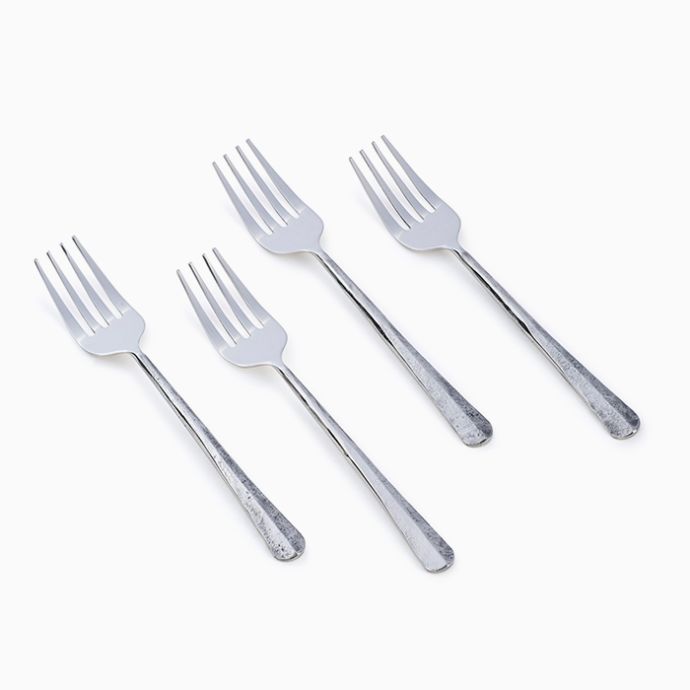 Silver Lining Dessert Fork - Set of 4