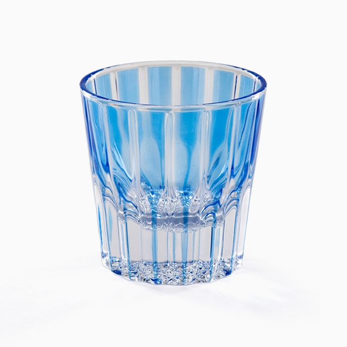 Warm Spirits Whiskey Glass - Blue
