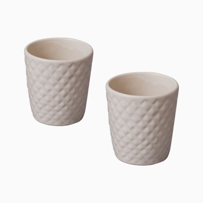 Tranquil Tumblers White (set of 2)