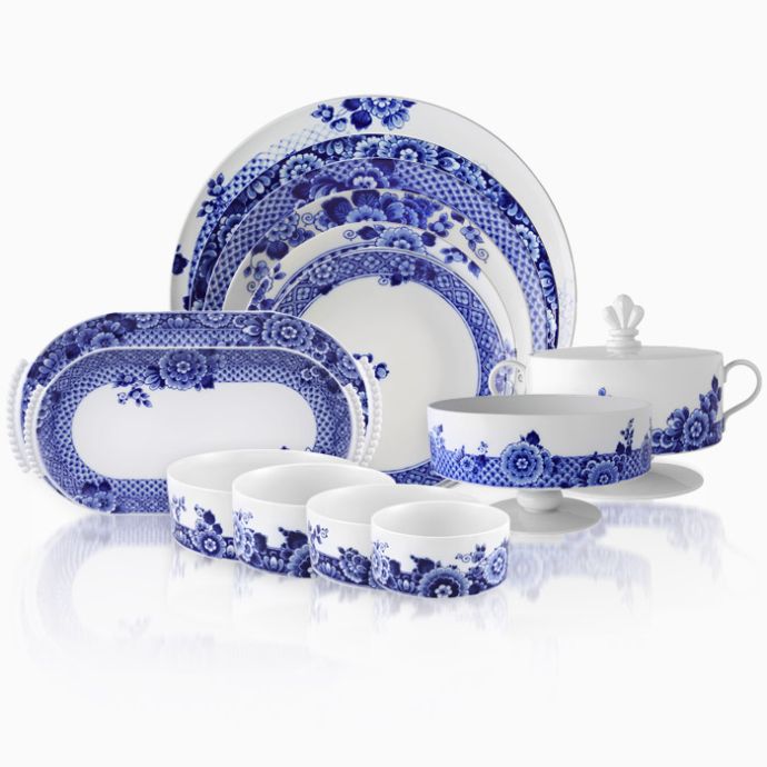Blue Ming Porcelain Dinner Set - 30 pcs