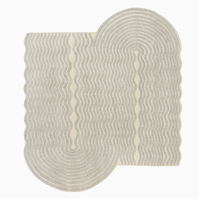 Wave Loop Hand-knotted Rug