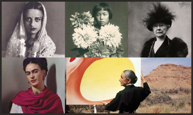 ICONIC WOMEN ARTISTS THROUGH THE AGES